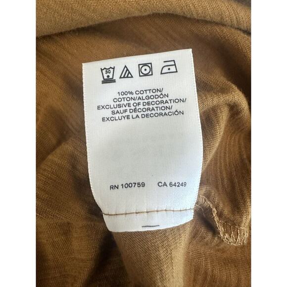 Scotch & Soda Men’s Short Sleeve Polo Shirt Large Golden Rust Yellow Brown - Picture 10 of 10